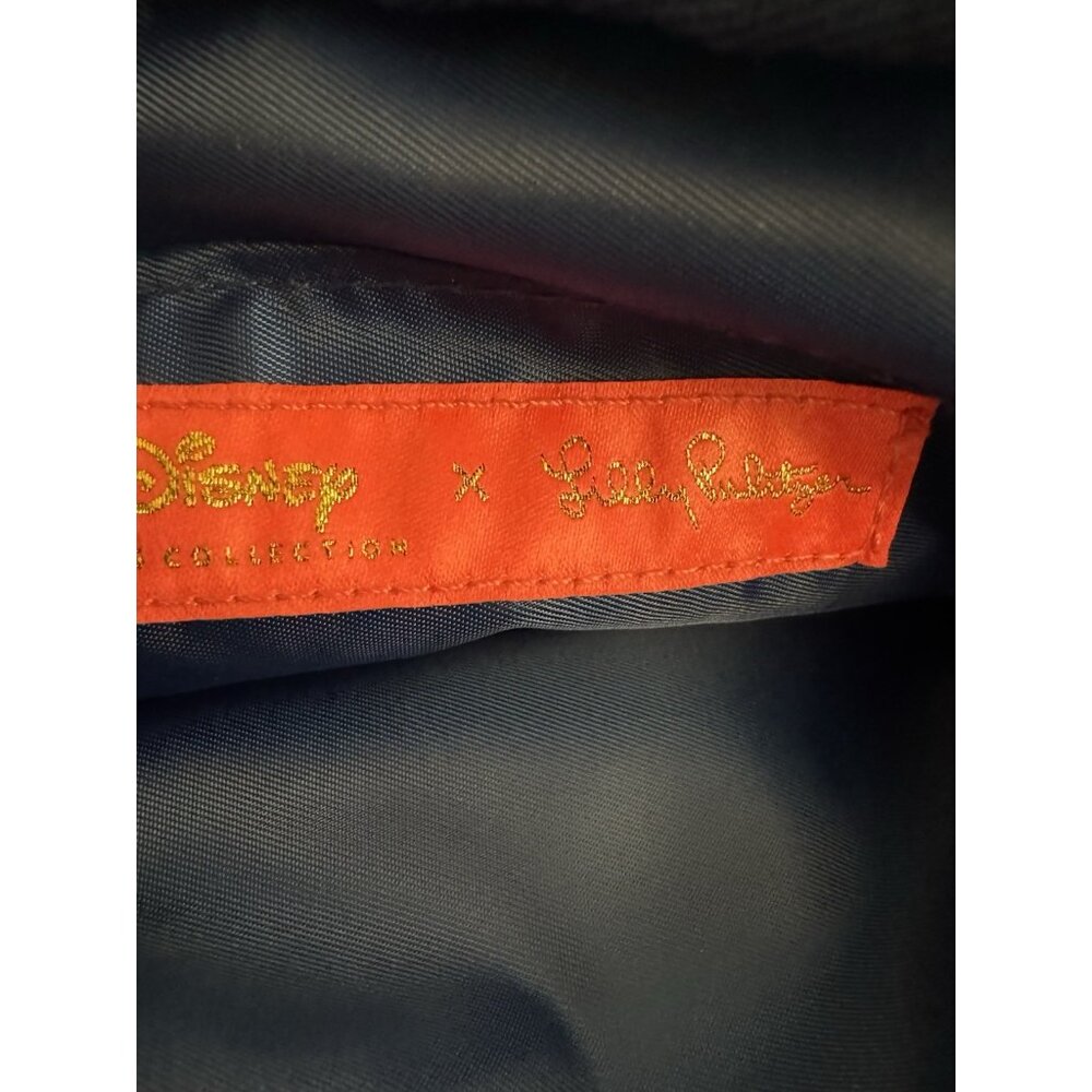 Lilly Pulitzer New Disney Gillie Wristlet Navy Lilly Loves Disney Mickey DP1 - Picture 3 of 3